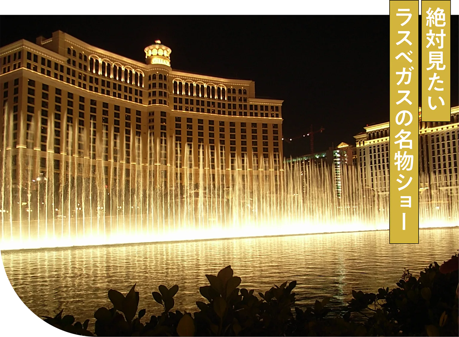 噴水ショーの画像／絶対見たいラスベガスの名物ショー