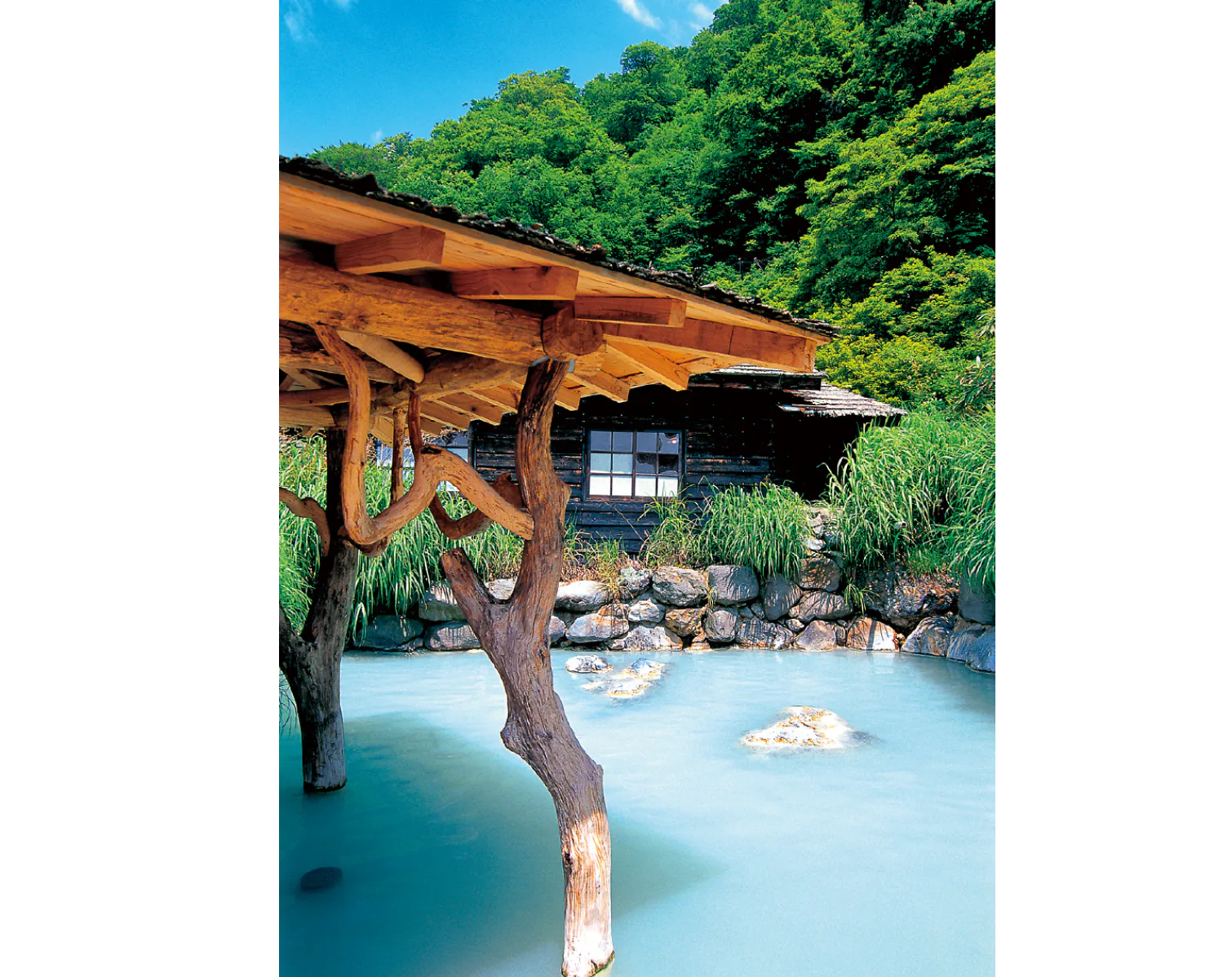 混浴露天風呂の画像