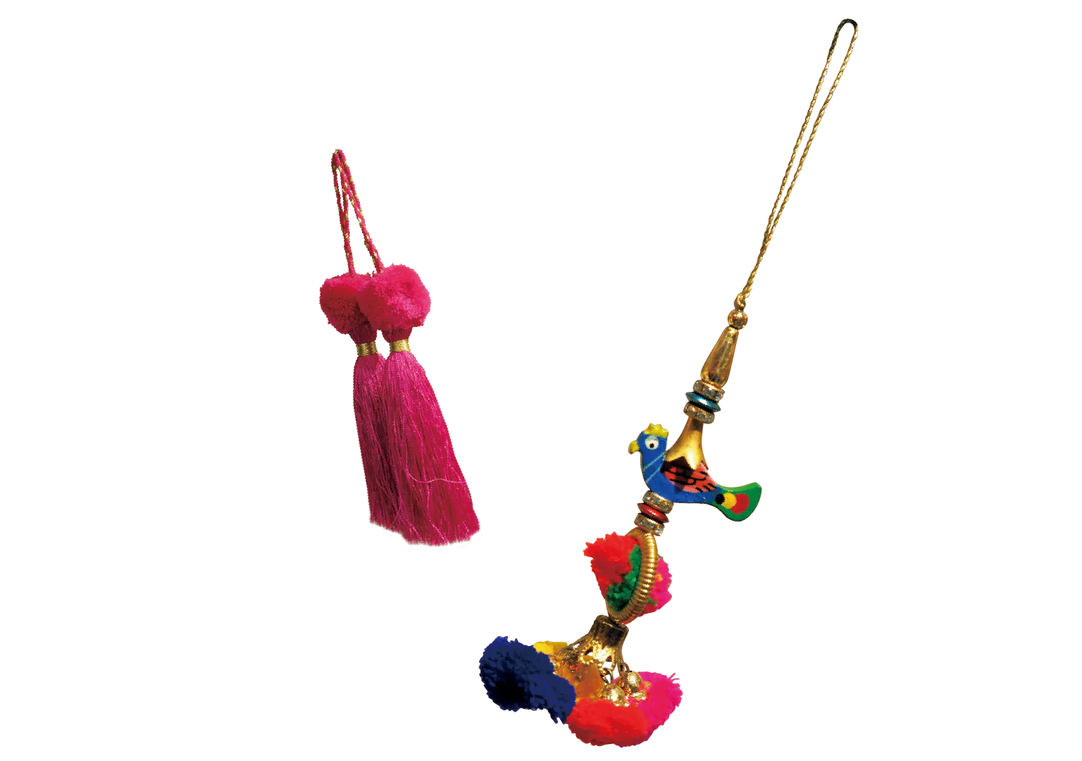 独特ながらキュートなキーホルダーの画像