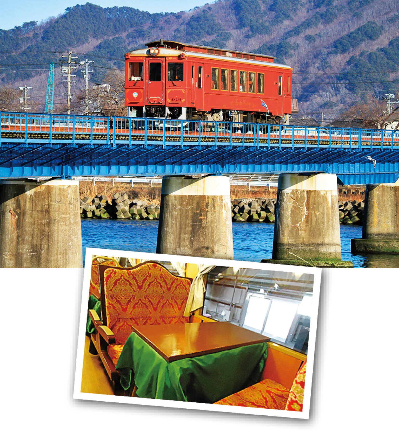 洋風こたつ列車の写真