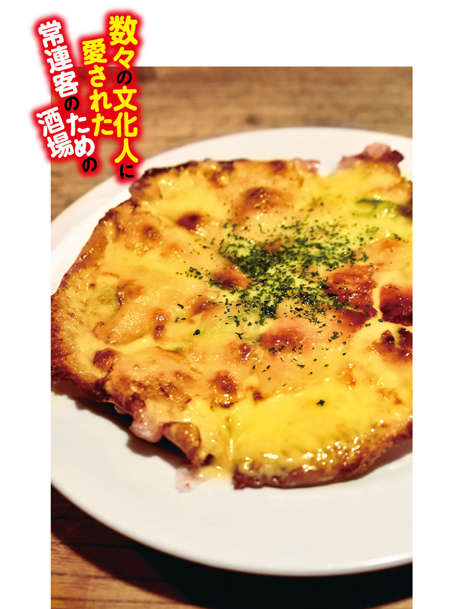 どん底のピザの画像