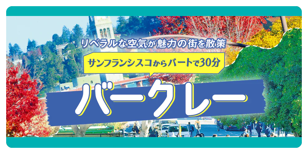 【サンフランシスコ】バークレー｜UCB敷地内の美術館や植物園と、周辺のカフェや雑貨店などを紹介