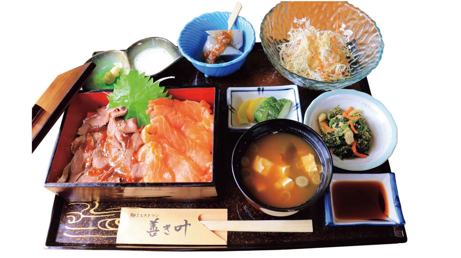 ローストディア・信州サーモン贅沢重の画像