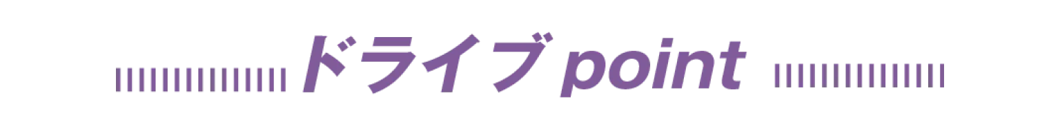 ドライブpoint