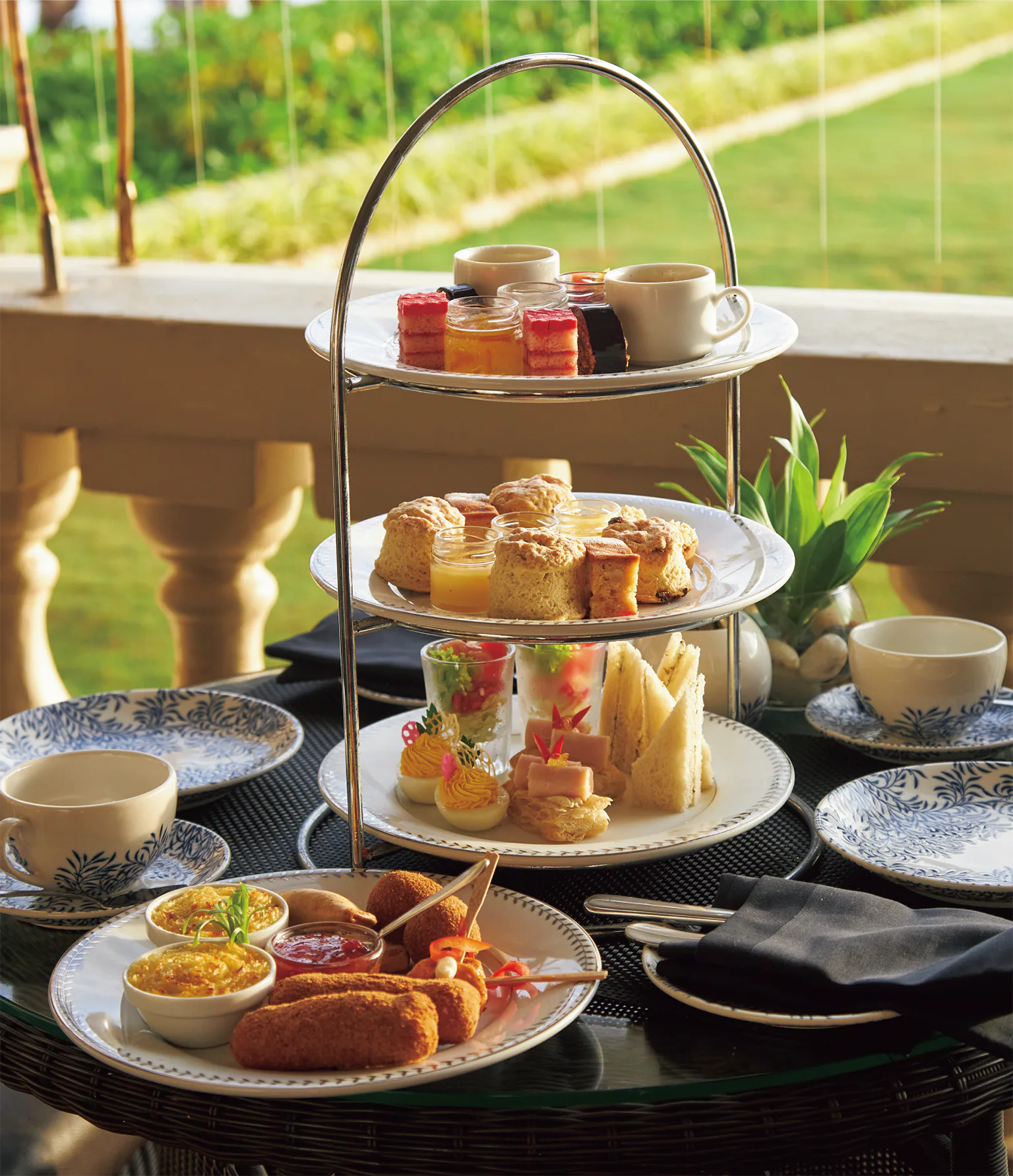 ザ・ベランダのハイティーの画像