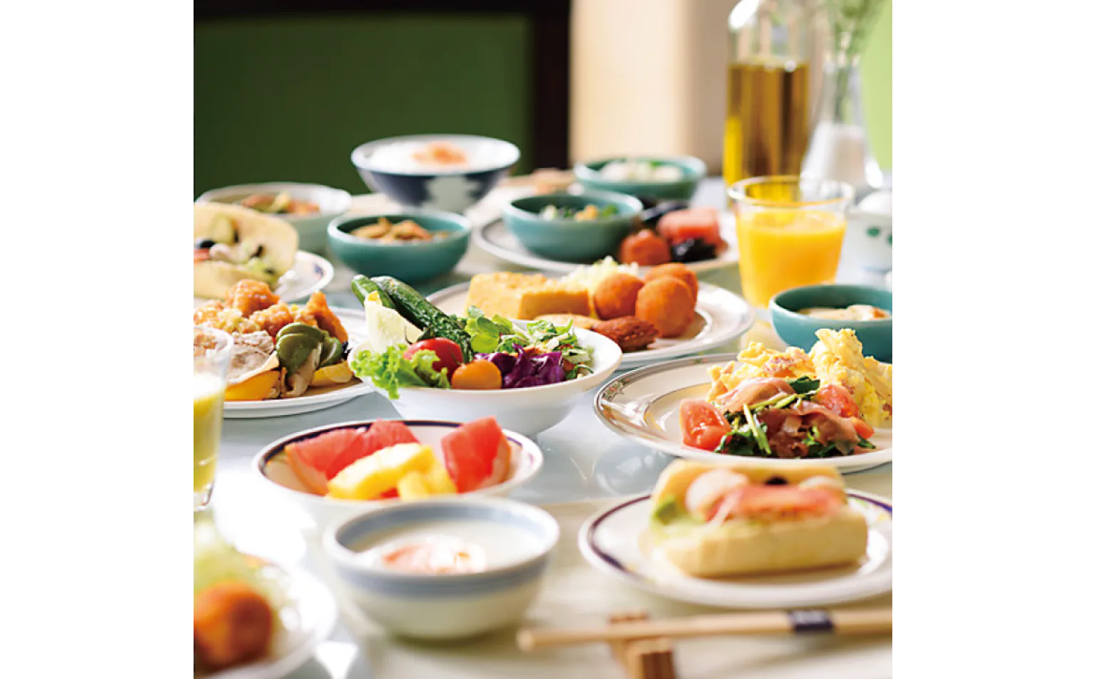 朝食の画像