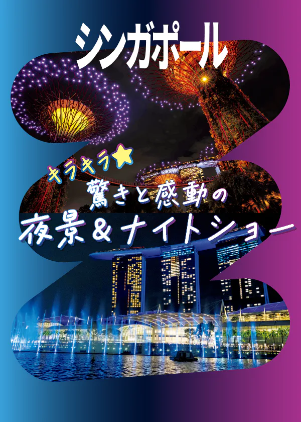 【シンガポール観光】夜景とナイトショーを満喫｜無料で楽しめるものからツアーまでご紹介