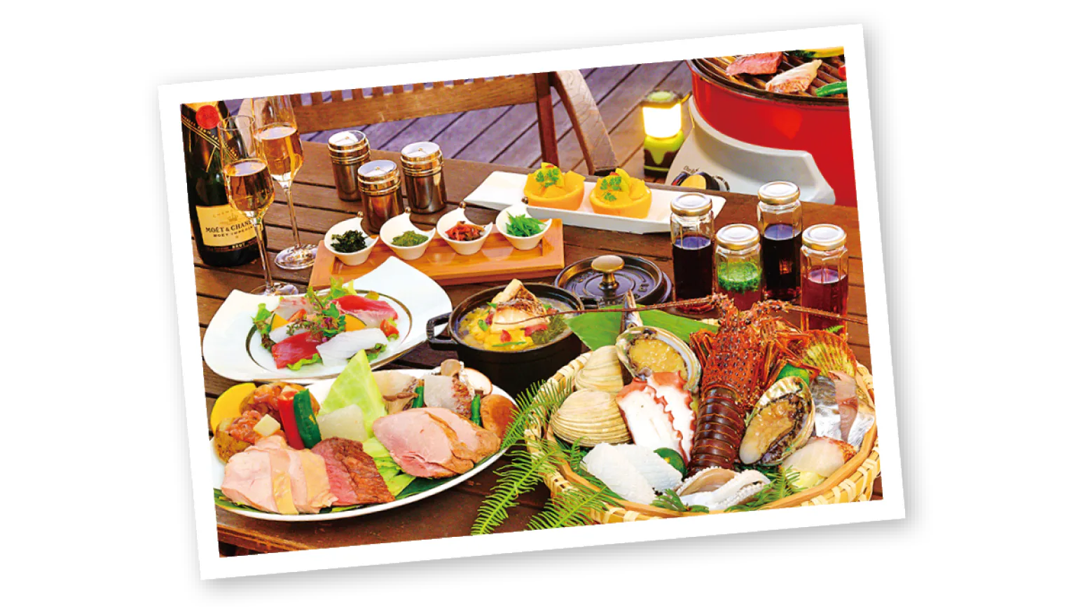 フォレストヴィラの夕食は「NEMU style ぐりる」を満喫！の画像