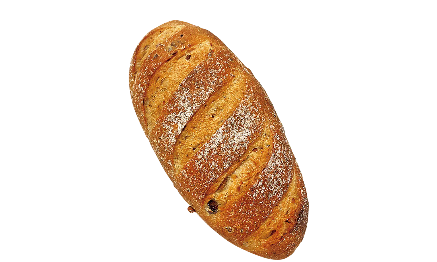 (写真)渋皮栗と黒コショウのフランスパン