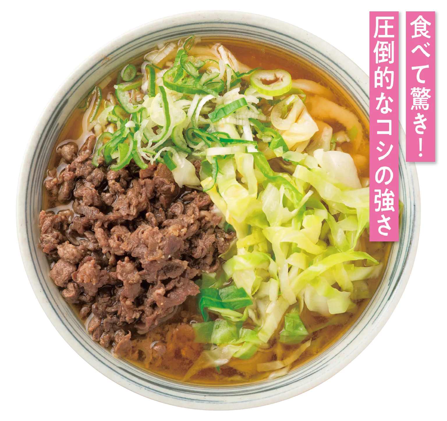 太い麺は噛むほどにだしのうま味を感じられる／たけ川うどん