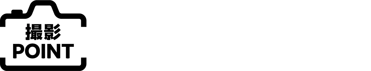 撮影POINTの見出し
