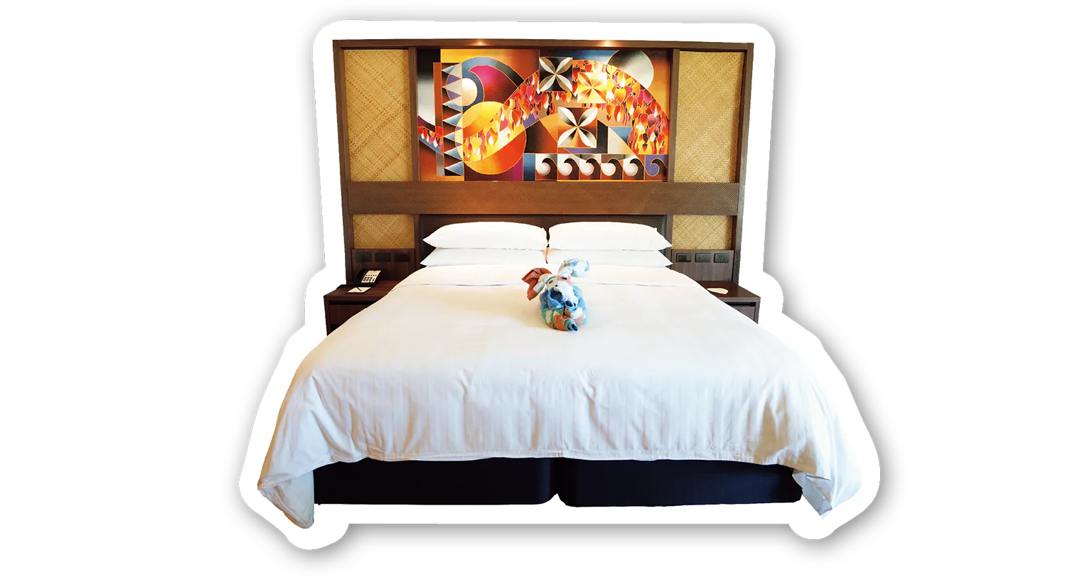 デラックスのベッドの画像