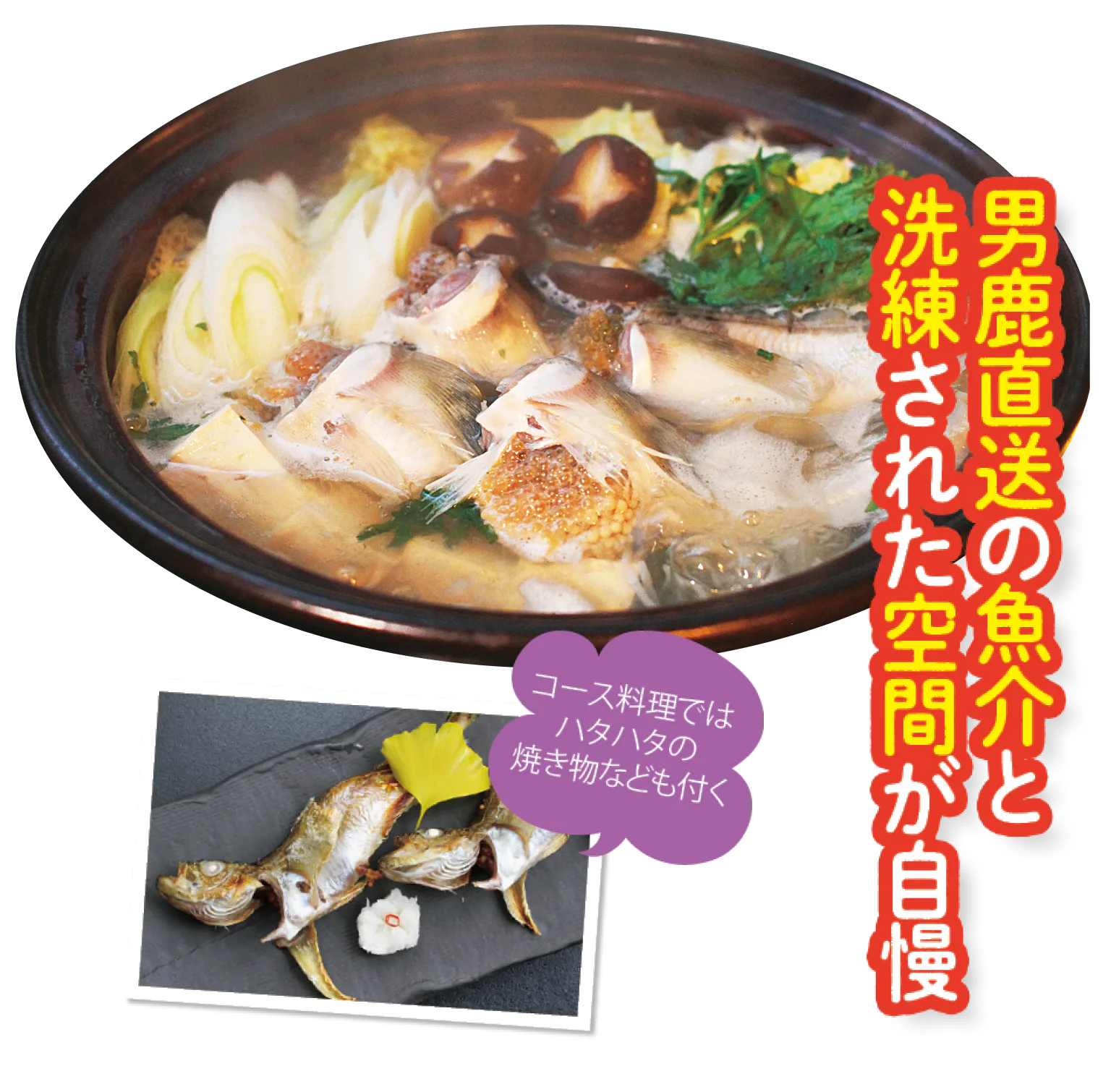 割烹かめ清 しょっつる鍋の画像