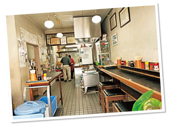 松下製麺所の店内の画像
