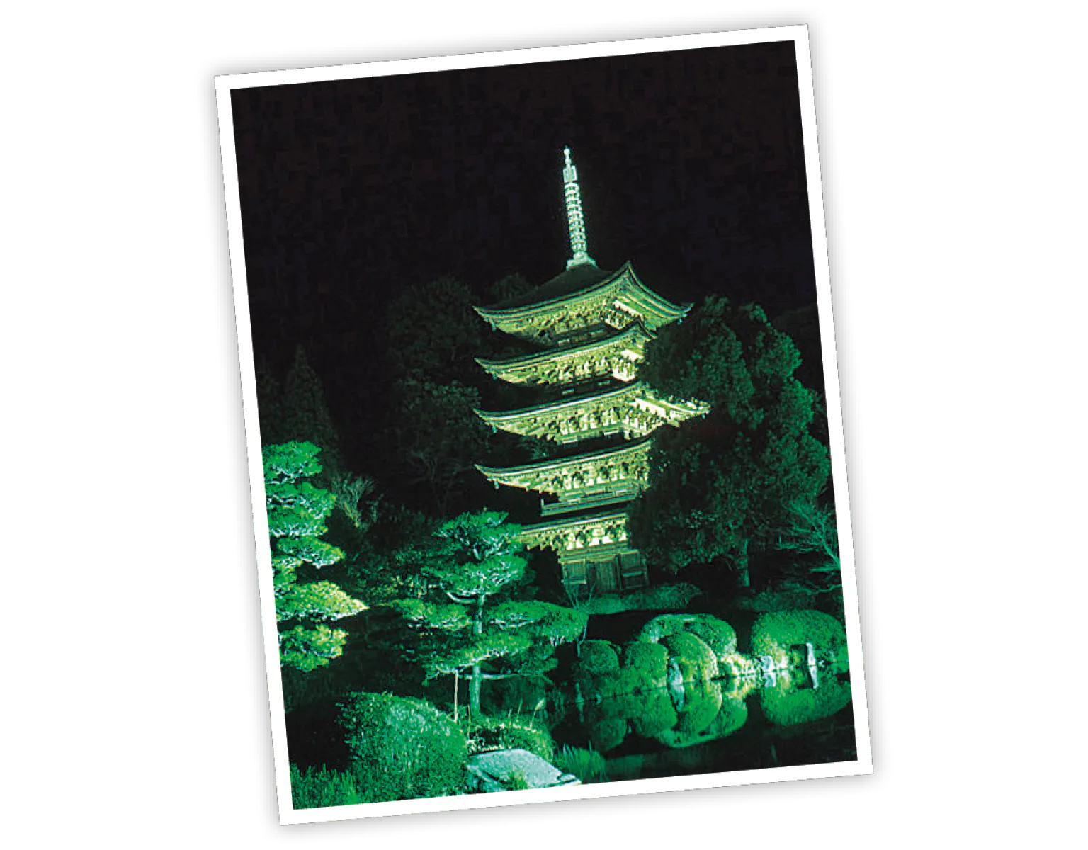 瑠璃光寺五重塔