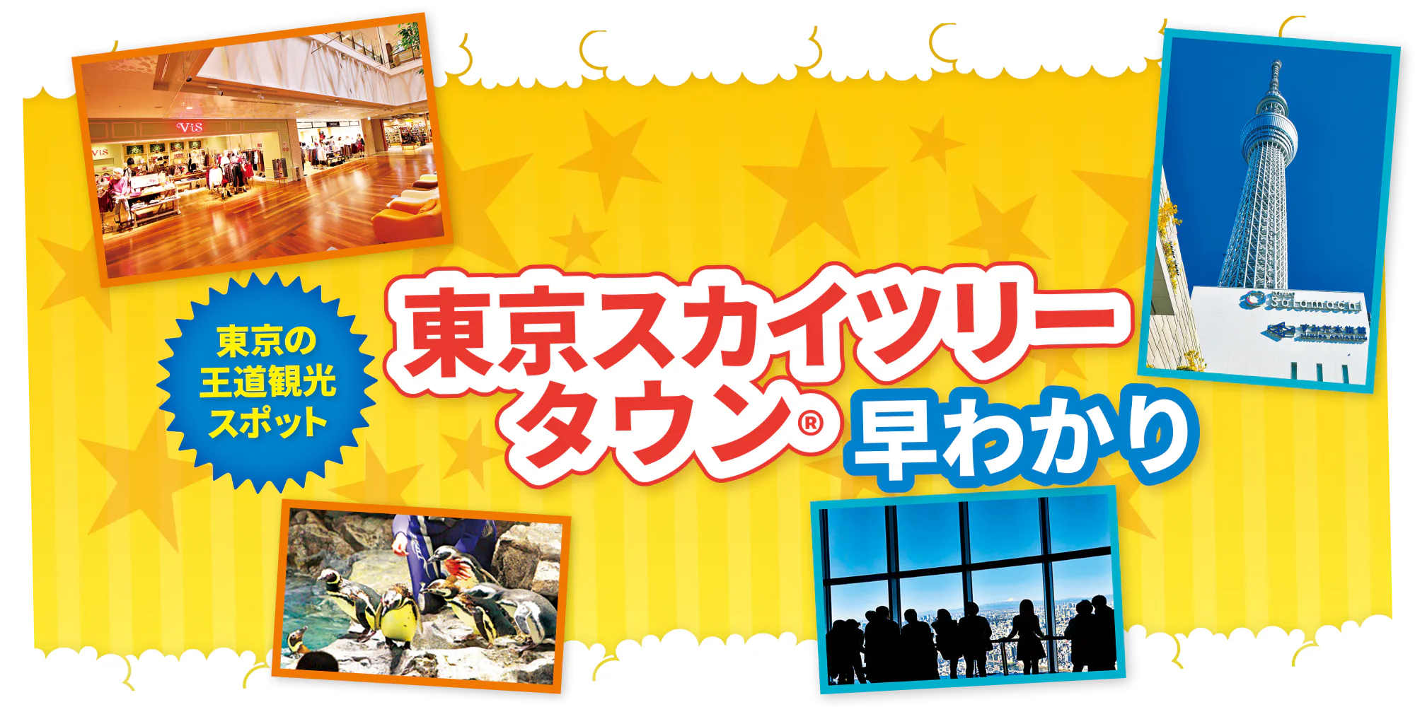 東京の王道観光スポット　東京スカイツリータウン®️早わかり