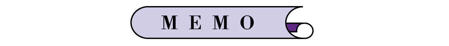 MEMOの見出し画像