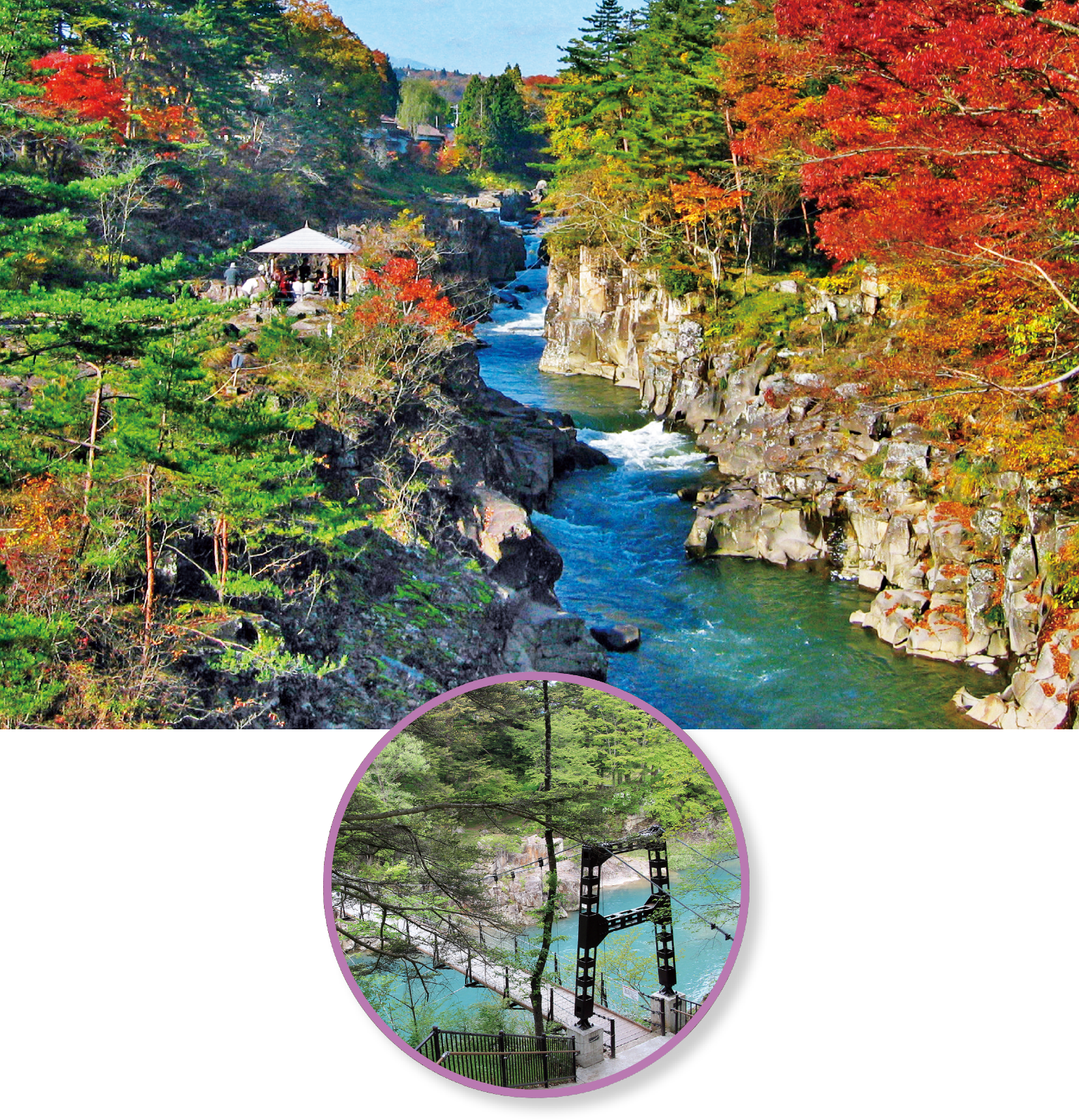 ☆辰☆風景☆岩彩画☆肉筆☆落款☆岩彩美で美情景の見事な描き込み傑作