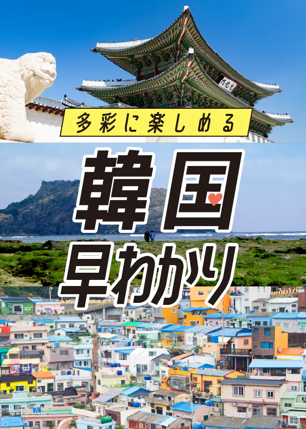 【韓国観光】各エリアの特徴とおすすめスポット｜時差や物価などの基本情報もチェック