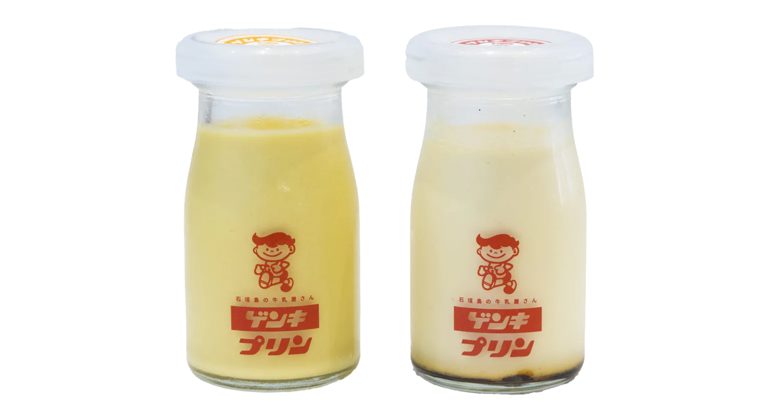 石垣島の牛乳屋さんのお店 ゲンキみるくのゲンキプリンの画像