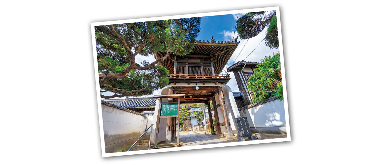 天寧寺海雲塔の山門の画像