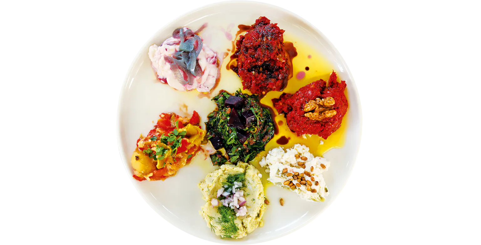 前菜プレートの画像