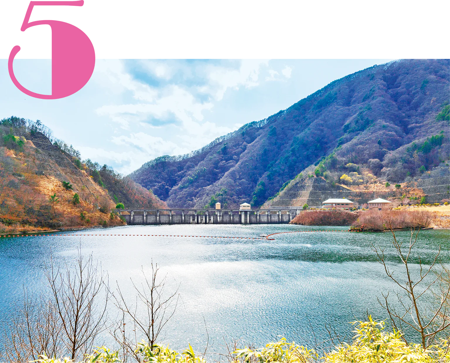 塩川ダム 展望所の画像