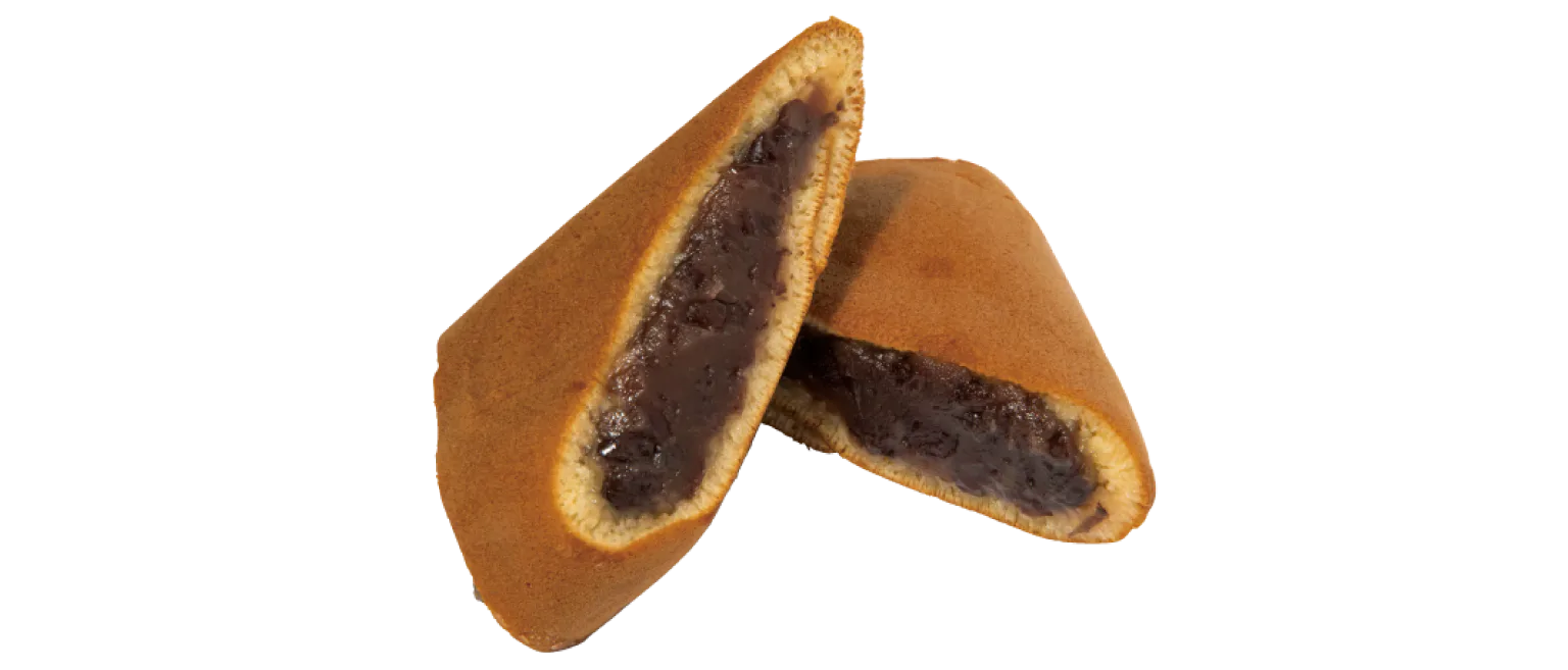 日本海の波を表現した「和菓子大塚屋」のどらやきの画像