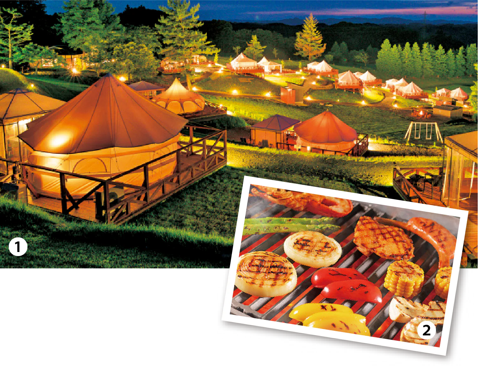 ハワイアンズグランピング「マウナヴィレッジ」の画像