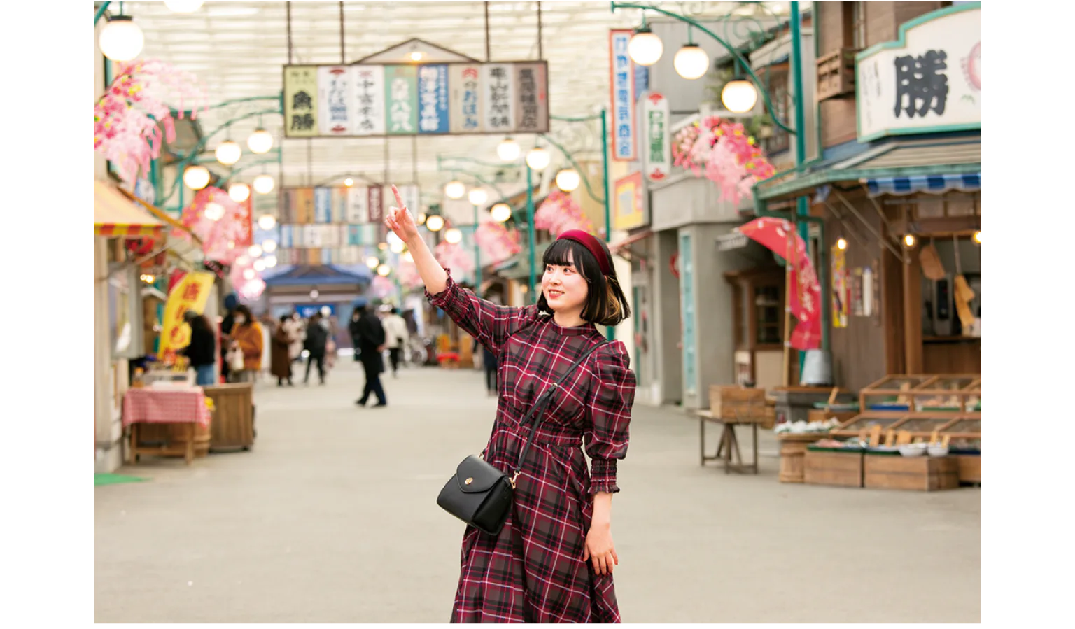 西武園ゆうえんちのメインストリートの画像