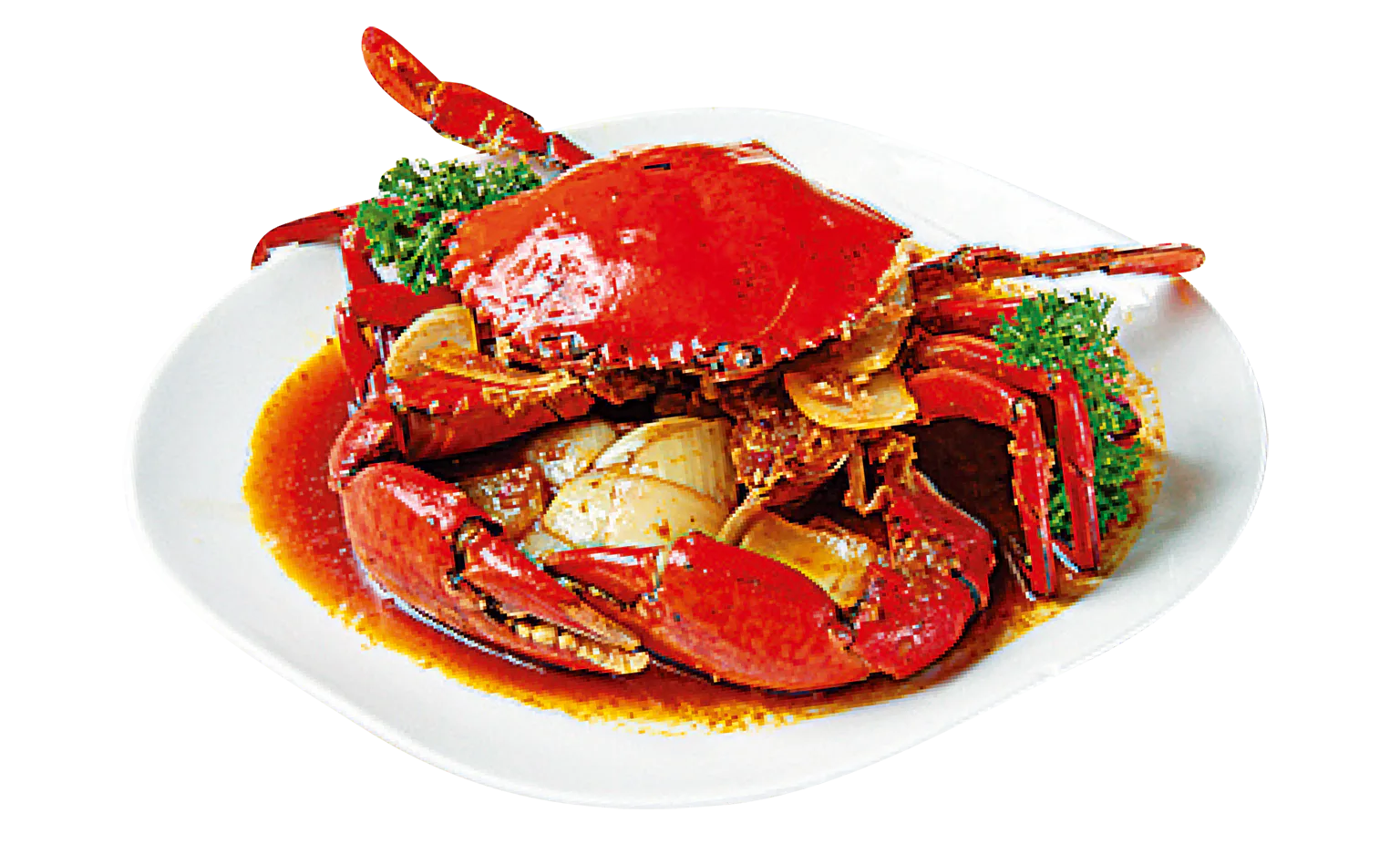 カニのカレー炒めの画像