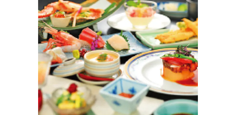松島の旬の食材を生かした和のフルコースの画像