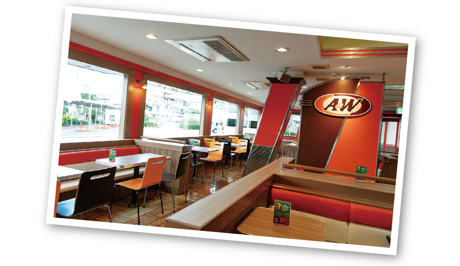 A&W 牧港店店内の画像