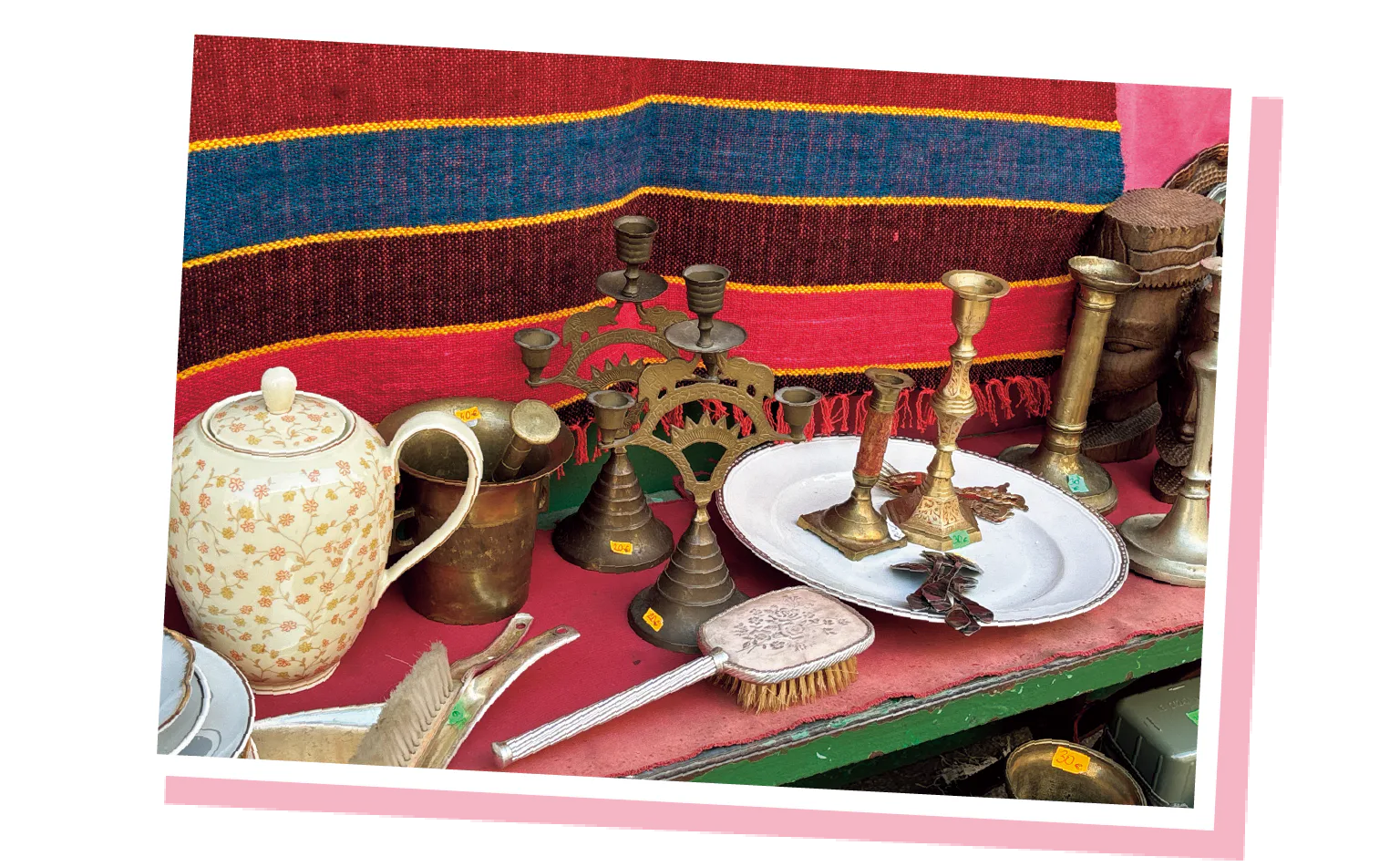 市場の商品の画像