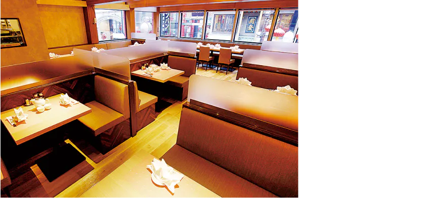 香港飲茶専門店 西遊記の内観画像
