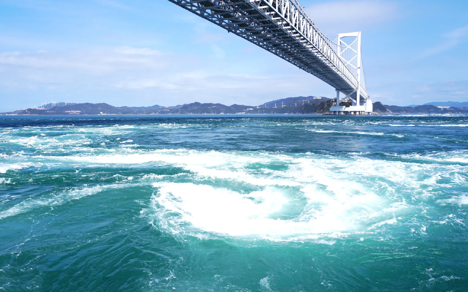 鳴門のうず潮の画像