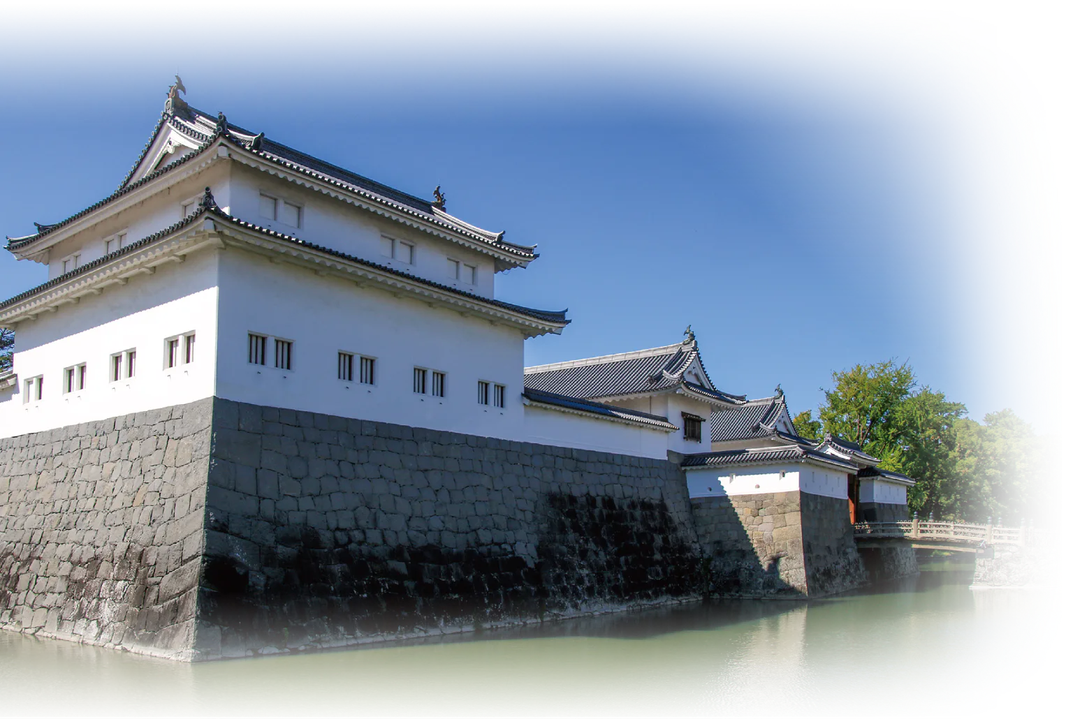 駿府城公園の二の丸南東角の画像