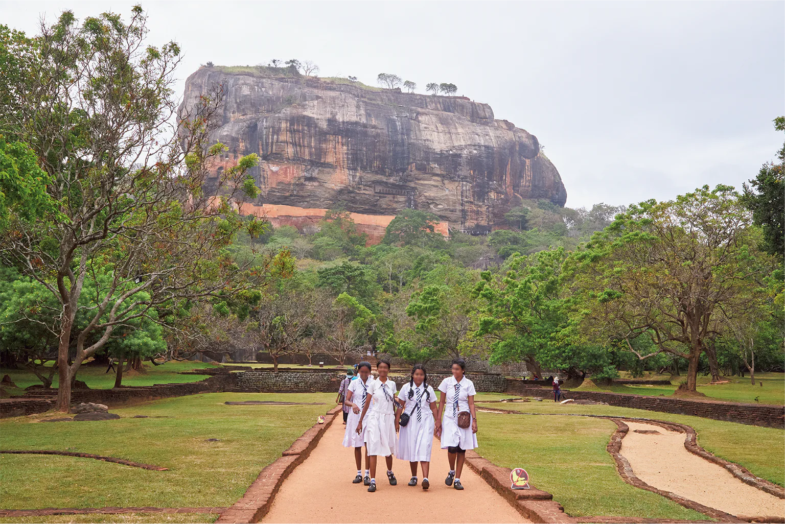 世界遺産遺跡エリア（シギリヤ）の画像