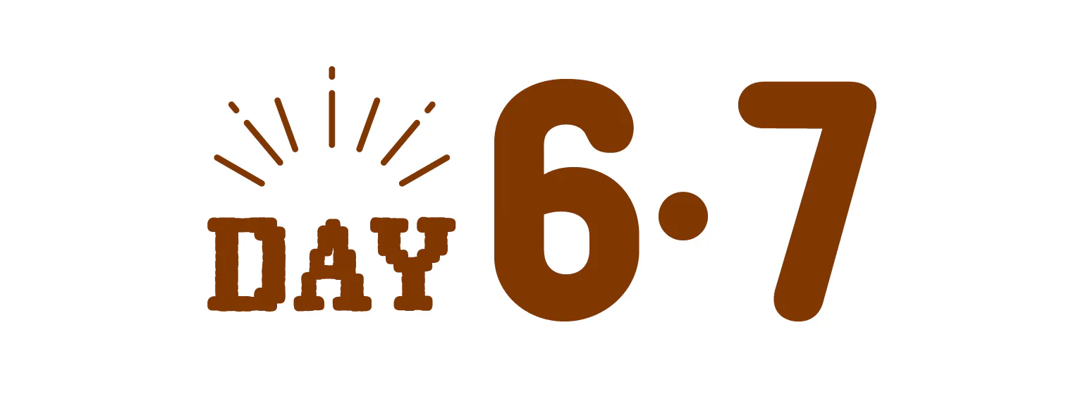 DAY6・7の見出し