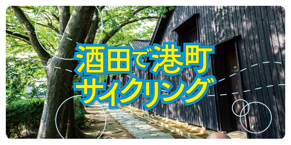 酒田で港町サイクリング