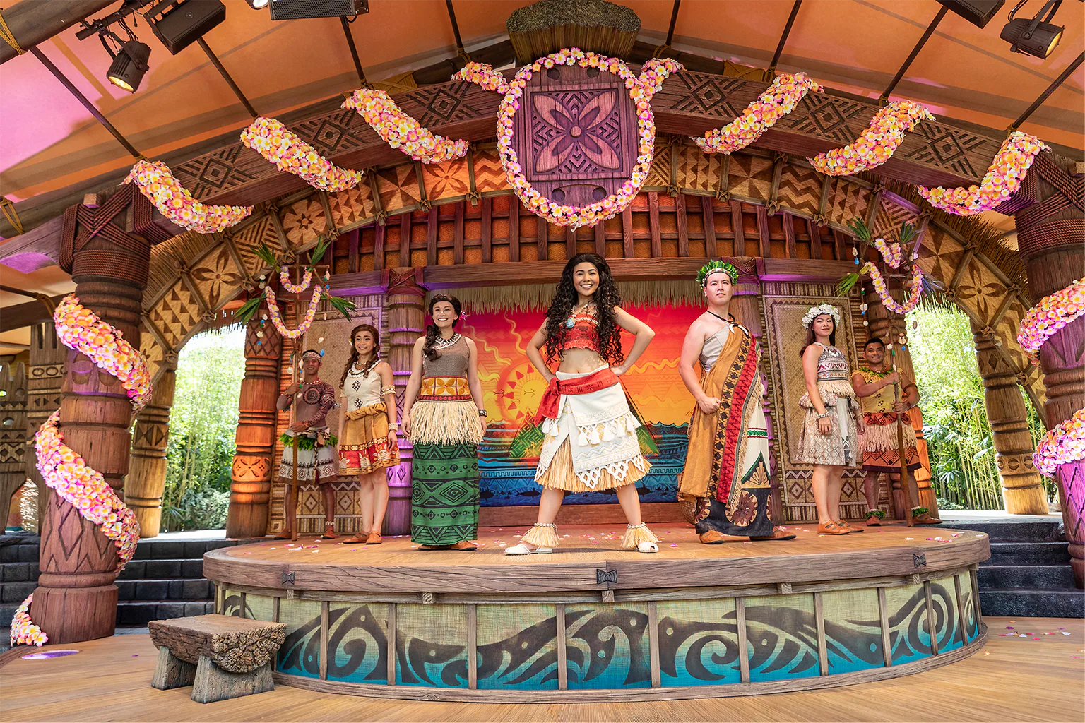 モアナ：ホームカミング・セレブレーションのショーの画像