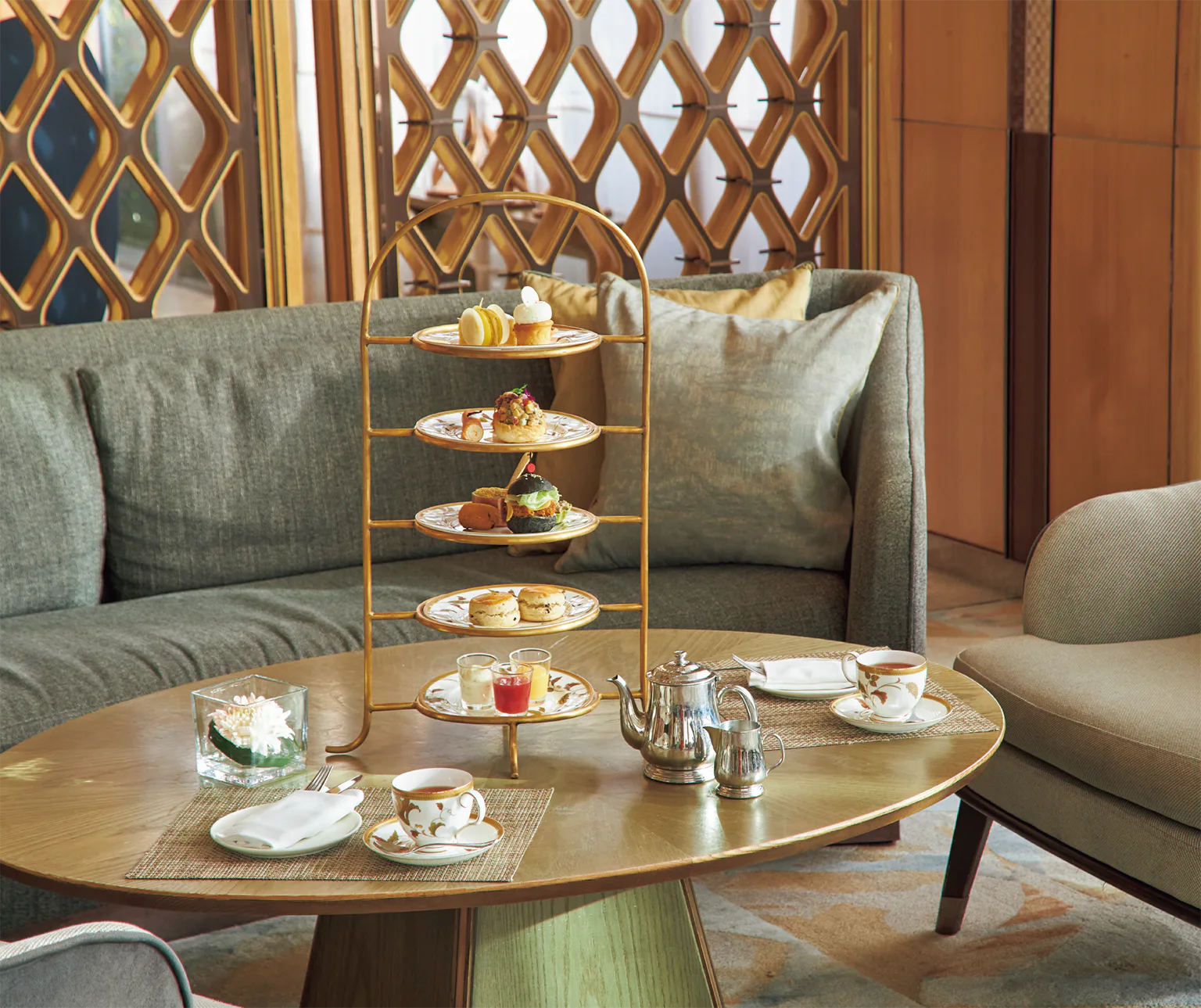 サファイヤ・ラウンジのハイティーの画像