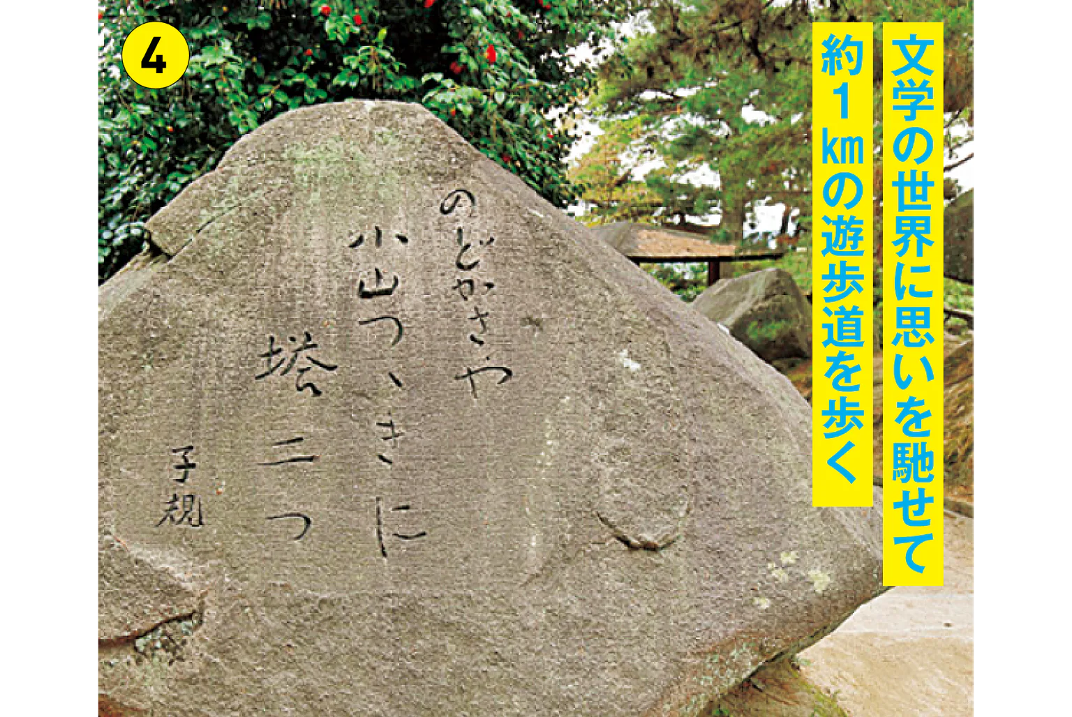 文学のこみちの画像