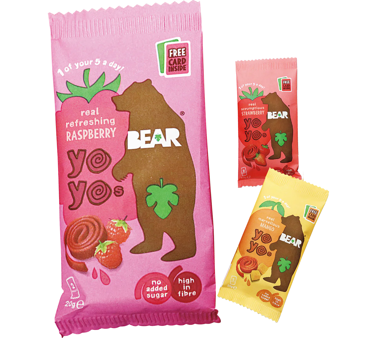 フルーツ入りお菓子の画像