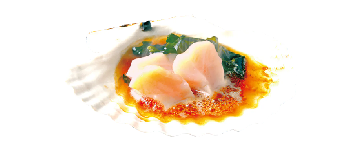 帆立焼の写真