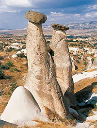 エセンテぺのキノコ岩の画像