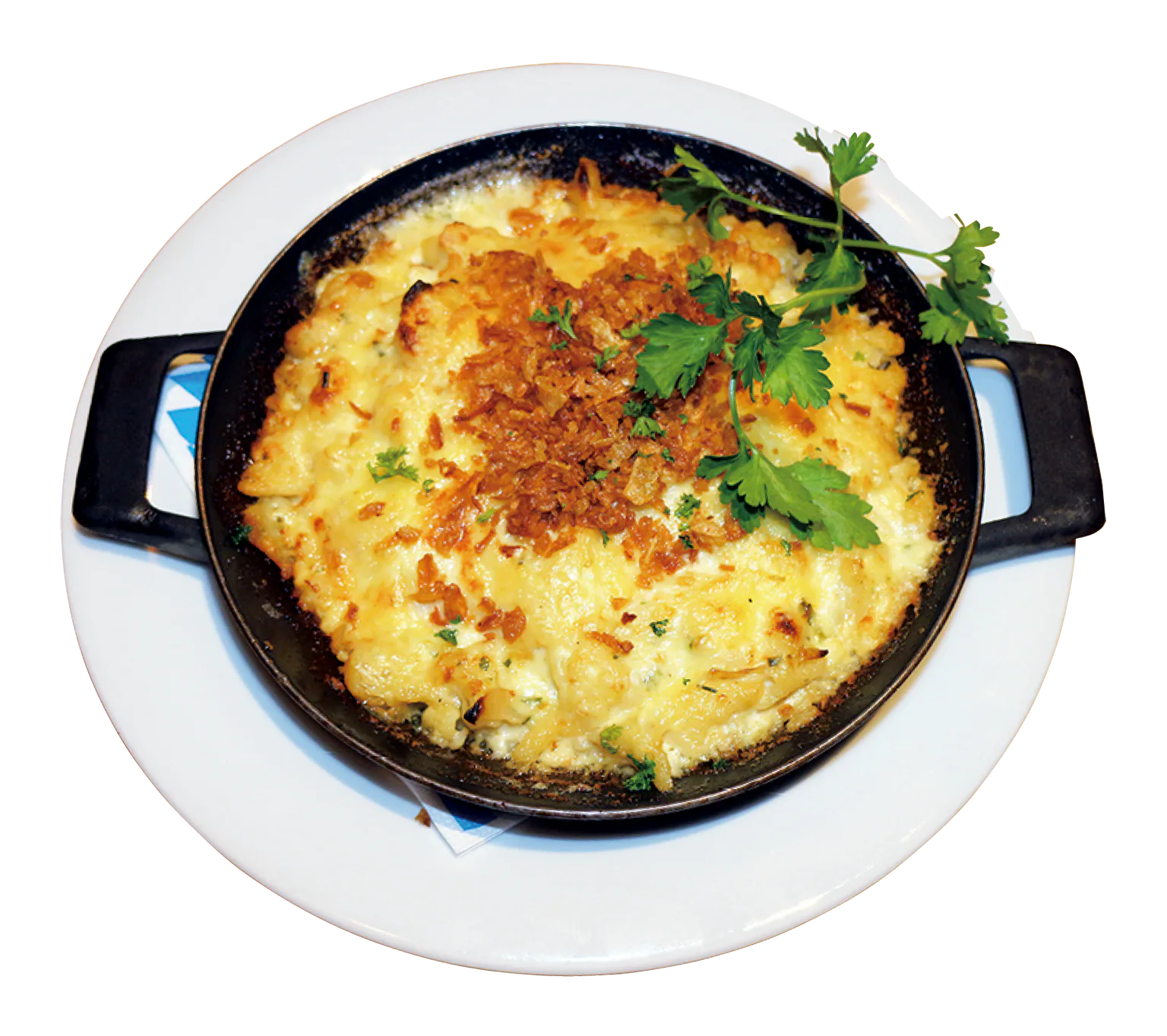 自家製チーズヌードルグラタンの画像