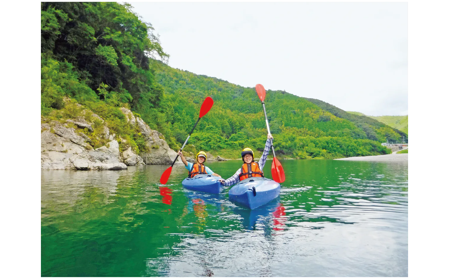仁淀川カヌーの紹介画像