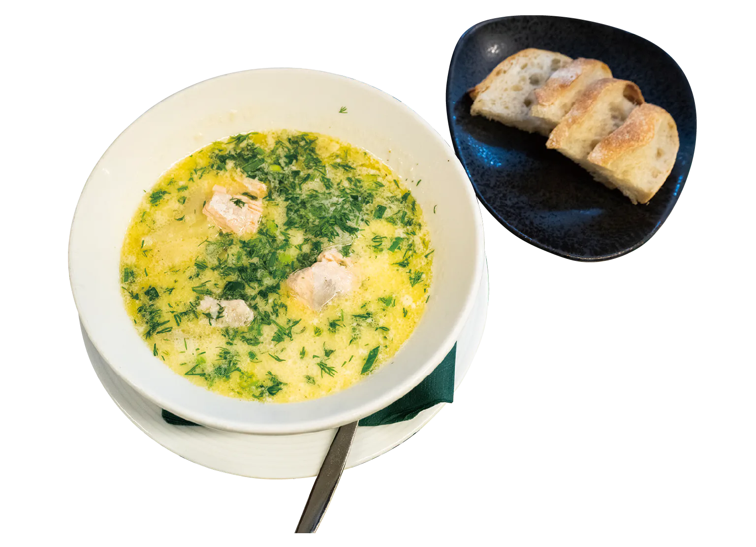 スープとパンで早めのディナーにしてもヨシ！の画像