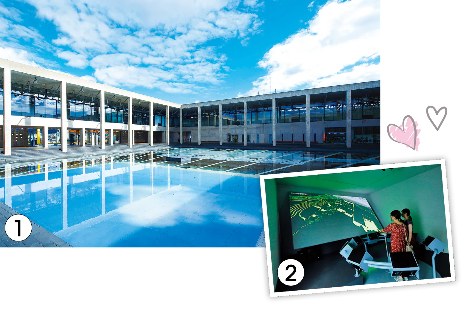 越後妻有里山現代美術館 MonET（えちごつまりさとやまげんだいびじゅつかん もね）の建築美を堪能する画像